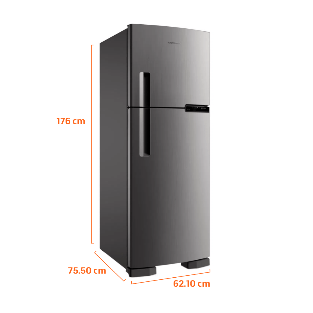 Kit Cozinha Profissional Brastemp: Refrigerador 375 Litros BRM44HK + Fogão 4 Bocas de Embutir BYO4XAE + Micro-ondas de Embutir 32L BM146AE 220V — foto 2